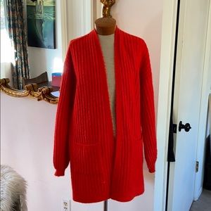 Top shop open front sweater